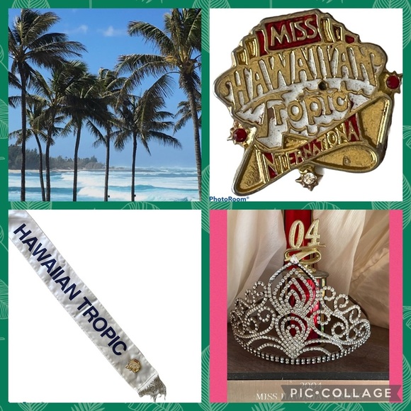 AUTHENTIC HAWAIIAN TROPIC PAGENT SASH ONLY 1 🌴 - Picture 3 of 10